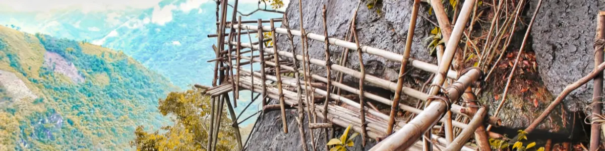 Mawryngkhang Bamboo Trail Trekking in Meghalaya